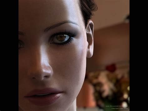 Jim Davies Identifies These Things As Cool Photorealistic Computer Generated Images Of Women