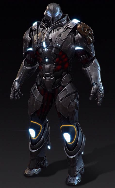 Cool Cghub Armor Concept Sci Fi Armor Futuristic Armour