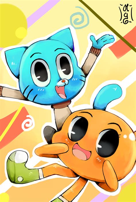 Gumball And Darwin By Co0kie Cat On Deviantart