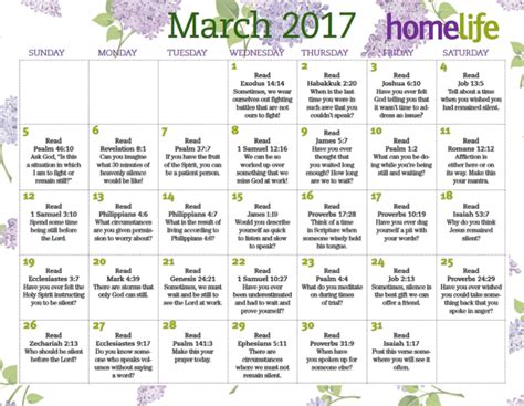 Lifeway Women March Devotional Calendar Home With A Twist