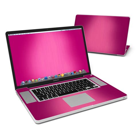 Macbook Pro 17in Skin Pink Burst Decalgirl