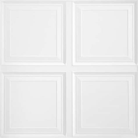 Have A Question About Armstrong Ceilings Raised Panel 2 Ft X 2 Ft