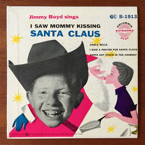 Jimmy Boyd Jimmy Boyd Sings I Saw Mommy Kissing Santa Claus Vinyl