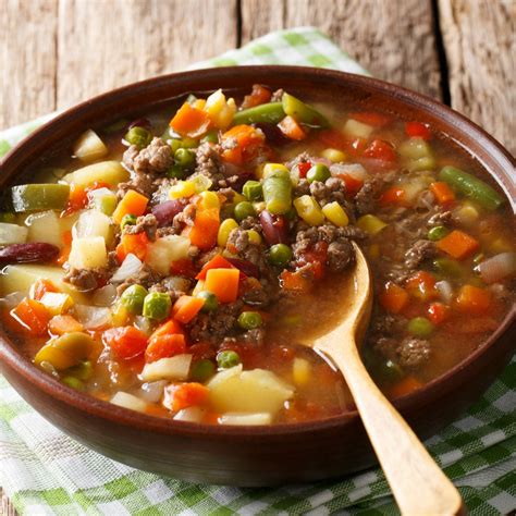 Member recipes for homemade beef vegetable soup. Easy Vegetable Beef Soup - The Weary Chef