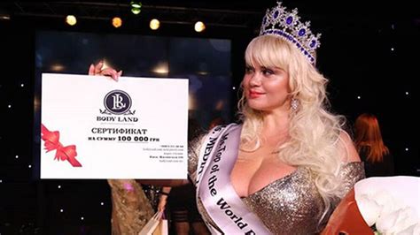 Mma Mila Kuznetsova Miss Universo De Tallas Grandes Marca Com