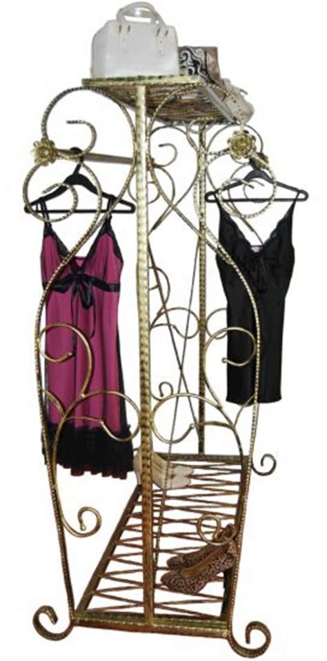 Maybe you would like to learn more about one of these? Boutique Display Garment Rack, Decorative Clothing Rack ...