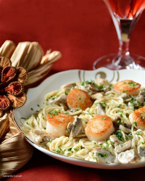 This recipe wouldn't be the. Lemony Seared Sea Scallops over Angel Hair | Recipe ...