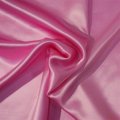 Silk Satin Pink Sample Gala Fabrics