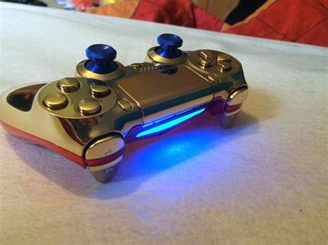 Customised Iron Man Dualshock 4 Controller Ps4 Free Delivery In