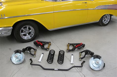 Upgrading 1957 Chevrolet Front Suspension Hot Rod Network