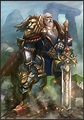 Lothar Brightmantle. Lord commander of the city watch. | Warcraft art ...