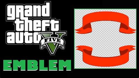Grand Theft Auto 5 Gta 5 Gta V Custom Crew Banner Emblem Tutorial