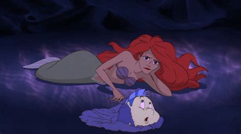 Walt Disney Screencaps Princess Ariel And Flounder The Little Mermaid