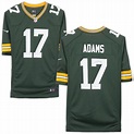 Davante Adams Green Bay Packers Autographed Nike Green Game Jersey