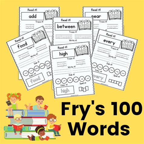 Fry Words Worksheets Set Positively Learning Hot Sex Picture