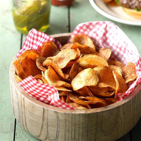 Homemade Potato Chips Recipe How To Make It Taste Of Home