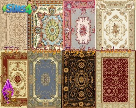 Vintage Rugs At Ladesire Sims 4 Updates