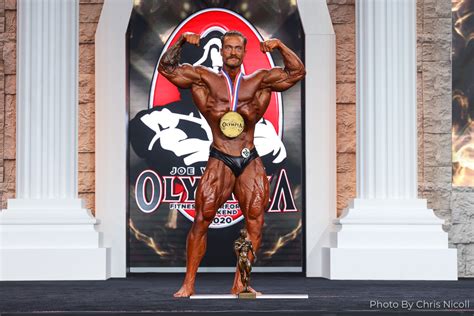 Chris Bumstead Wins The 2020 Classic Physique Olympia Gym Freaks