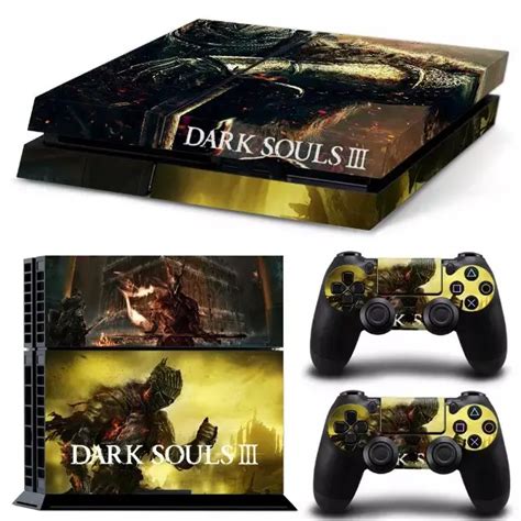 Dark Souls 3 Sticker Decal Skin For Sony Playstation 4 Console Decor