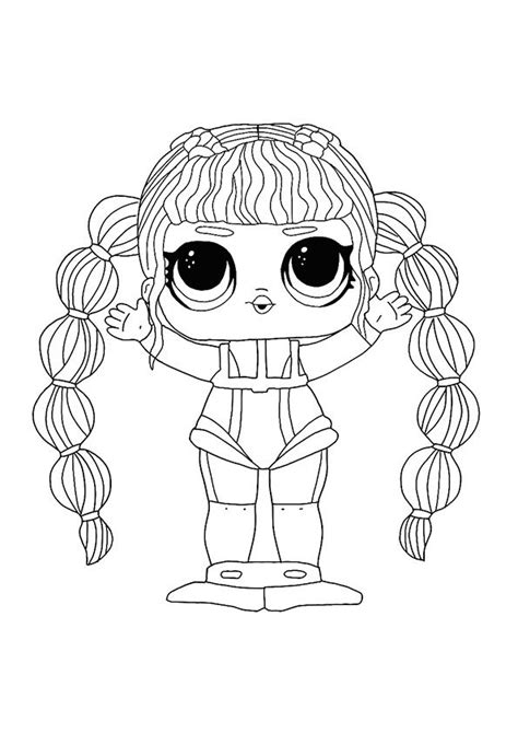 Disney's princess palace pets free coloring pages and printables. LOL Hairvibes Scuba Babe coloring page in 2020 | Coloring ...