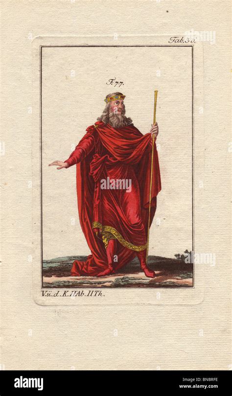 Le Roi Clovis I Ch 466511 Fondateur De La Dynastie Mérovingienne