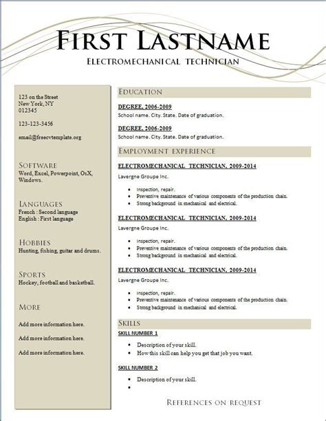 In this article, we discuss how to create a compelling cv, provide formatting tips and. Free Resume Templates Australia | Best resume template ...