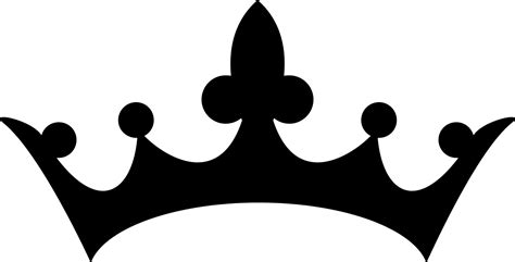 325 Silhouette Prince Crown Svg Svg Png Eps Dxf File
