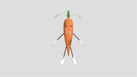 Carrot Download Free 3d Model By Pabromrod2 Ce75423 Sketchfab