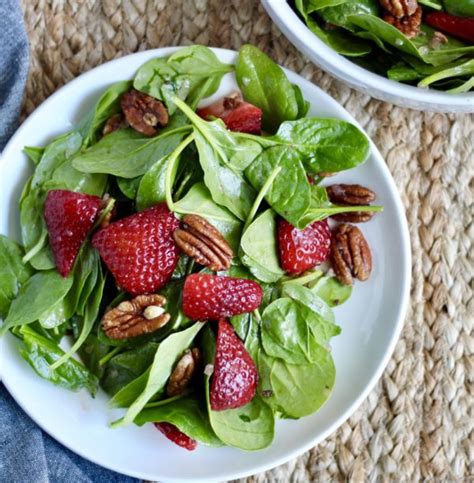 Easy Spinach Pecan Strawberry Salad Kitchen Gone Rogue