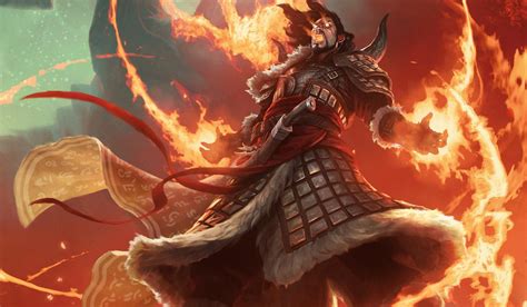 Magic The Gathering Wizard Fire Magic Hd Wallpapers Desktop And
