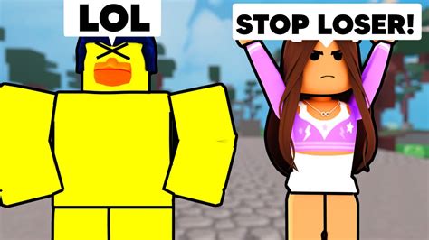 She Was Being Toxic So I Made Her Rage Quit Roblox Bedwars Youtube