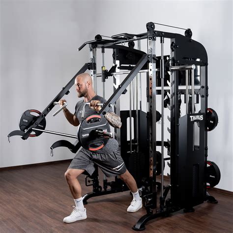 Taurus Complete Trainer Jammer Cable Rack System Powerhouse Fitness