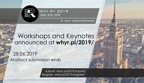 Why R 2019 Conference Keynotes And Workshops Announced R Bloggers