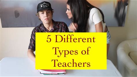 5 Different Types Of Teachers Youtube
