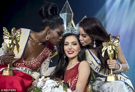 Trixie Maristela Crowned Winner Of World S Biggest Transgender Pageant Daily Mail Online