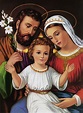 Holy Family 6 painting by Ns Art | ArtZolo.com | Holy family, Jesus ...