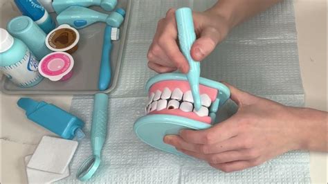 Asmr Realistic Deep Dental Cleaning Melissa And Doug Dentist