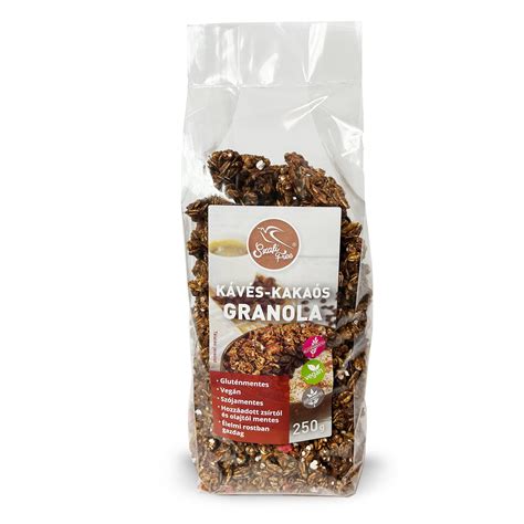 Szafi Free Kávés Kakaós Granola Gluténmentes 250g Get Your Concept