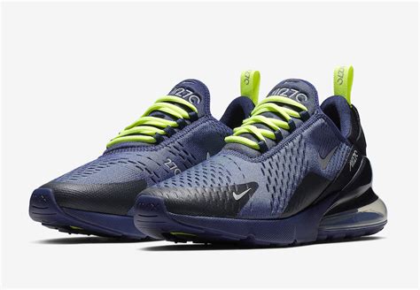Nike Air Max 270 Blue Void Volt Cd7337 400 Release Date Sbd