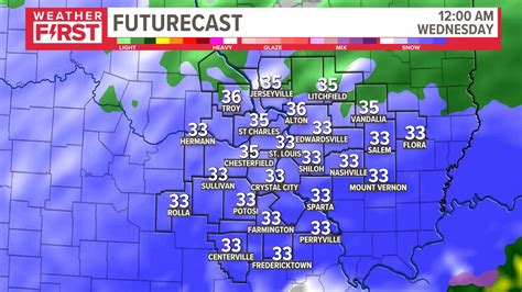 St Louis Weather Forecast Snow Tuesday Night Into Wednesday