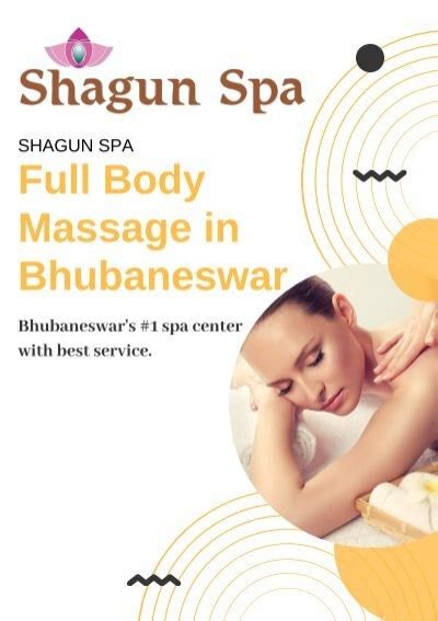 full body massage in bhubaneswar