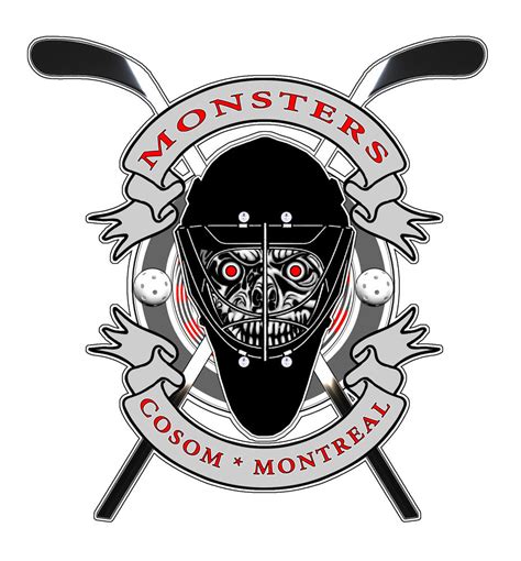 Eric Mailhot Monsters Ball Hockey Logo