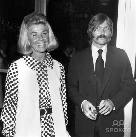 Doris Day With Son Terry Melcher 1971 Terry Was A Very Successful Music Producer In The 60s