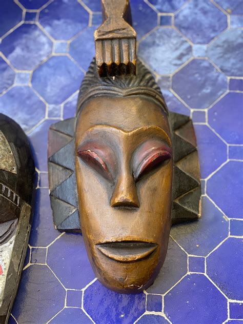 African Masks Hand Carved African Masks Tribal Art Masks Wooden