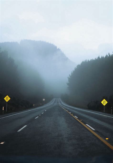 Road Fog Asphalt 1640x2360