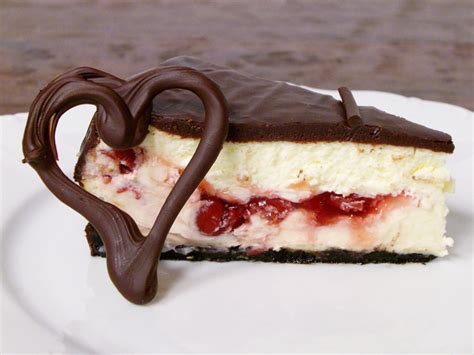 Chocolate Covered Cherry Cheesecake A Beautiful And Easy Valentines