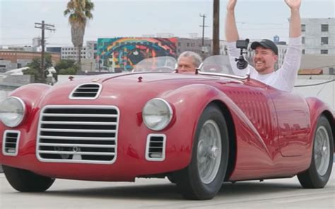 Watch Mrbeast Rides In The Worlds First Ferrari Valued At 100000000