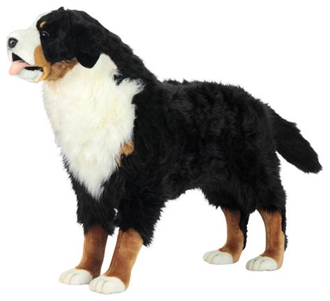 Bernese Mountain Dog Standing Stuffed Animal