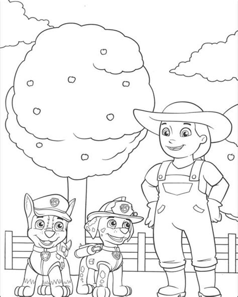 His main purpose is to drive fire trucks to put out fires and rescue animals from high places using ladders. Paw Patrol Coloring Pages: Keep Your Kids Engaged For Long ...