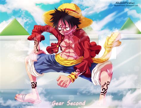 One Piece Luffy Gear 2 Luffy Gear 2nd By Allanwade On Deviantart